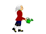 Linne with watercan
